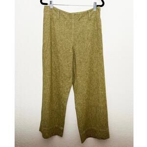 Isda & Co Women's Cropped Wide Leg Pants Lightweight Business Casual Vintage 8